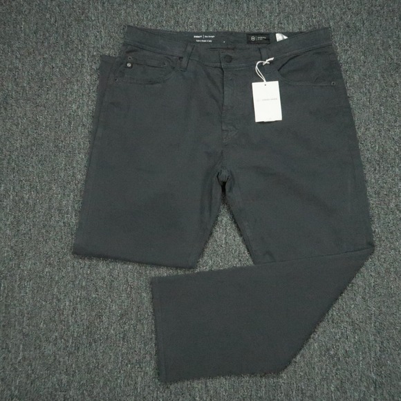 AG Adriano Goldschmied Pants Men 36x29 The Everett Slim Straight Sueded Sateen